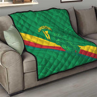 Custom Cameroon Basketball Quilt Go Champions Indomitable Lions - Wonder Print Shop