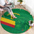 Custom Cameroon Basketball Round Carpet Go Champions Indomitable Lions - Wonder Print Shop