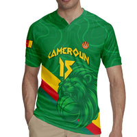 Custom Cameroon Basketball Rugby Jersey Go Champions Indomitable Lions - Wonder Print Shop