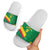 Custom Cameroon Basketball Slide Sandals Go Champions Indomitable Lions - Wonder Print Shop