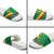 Custom Cameroon Basketball Slide Sandals Go Champions Indomitable Lions - Wonder Print Shop