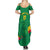 Custom Cameroon Basketball Summer Maxi Dress Go Champions Indomitable Lions - Wonder Print Shop