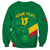 Custom Cameroon Basketball Sweatshirt Go Champions Indomitable Lions - Wonder Print Shop