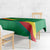 Custom Cameroon Basketball Tablecloth Go Champions Indomitable Lions - Wonder Print Shop