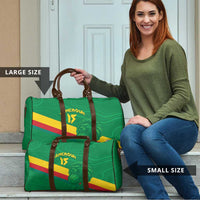 Custom Cameroon Basketball Travel Bag Go Champions Indomitable Lions - Wonder Print Shop