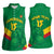 Custom Cameroon Basketball Women Sleeveless Polo Shirt Go Champions Indomitable Lions - Wonder Print Shop
