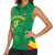 Custom Cameroon Basketball Women Sleeveless Polo Shirt Go Champions Indomitable Lions - Wonder Print Shop