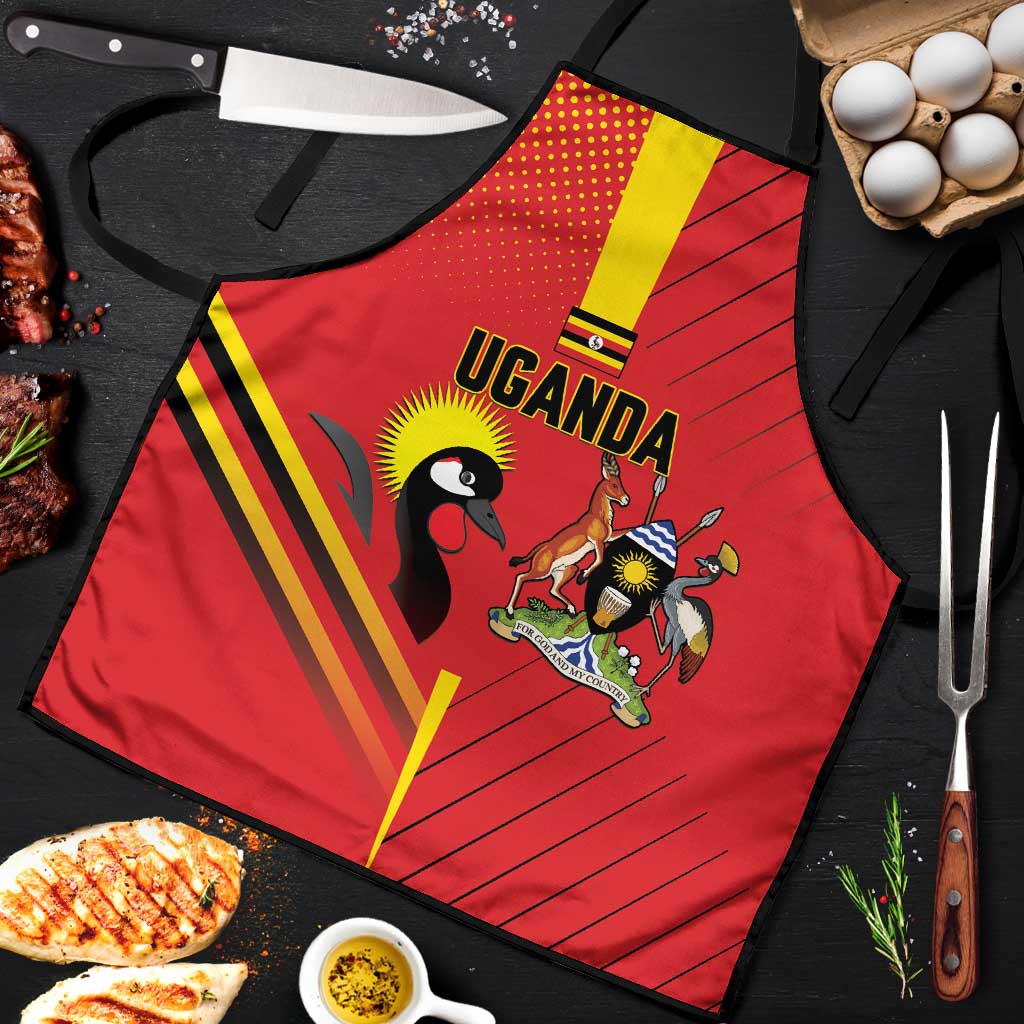 Uganda Basketball Apron Go Silverbacks - Wonder Print Shop