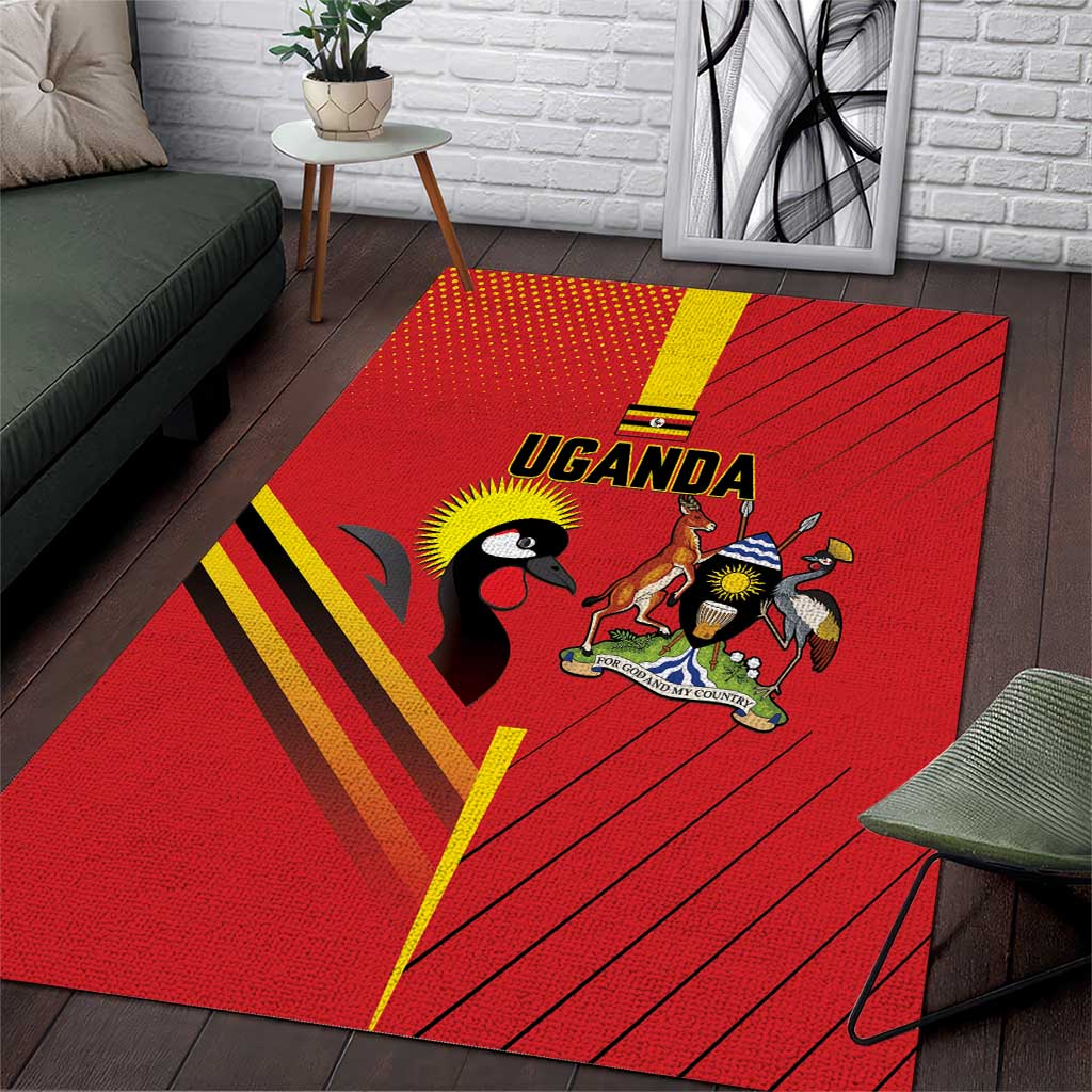 Uganda Basketball Area Rug Go Silverbacks - Wonder Print Shop
