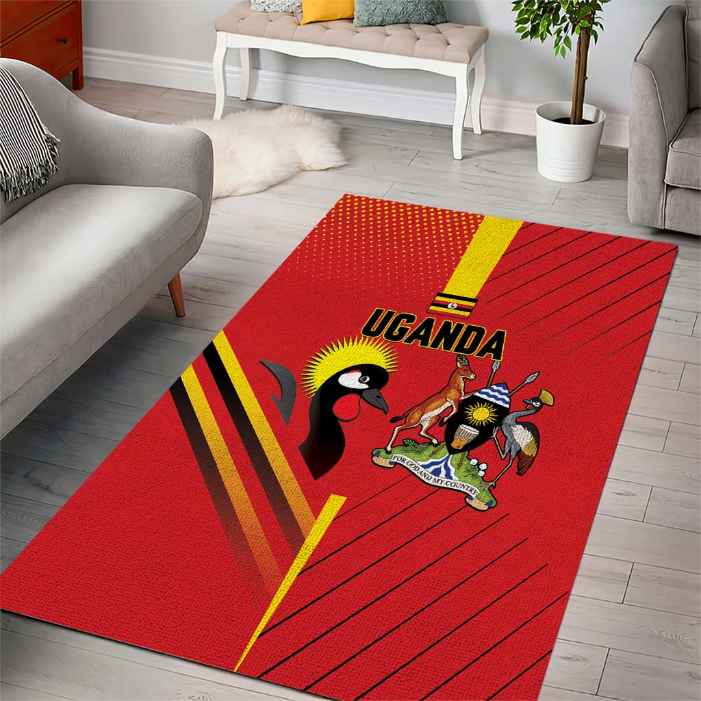 Uganda Basketball Area Rug Go Silverbacks - Wonder Print Shop