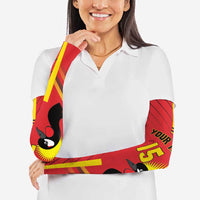 Custom Uganda Basketball Arm Sleeves Go Silverbacks - Wonder Print Shop