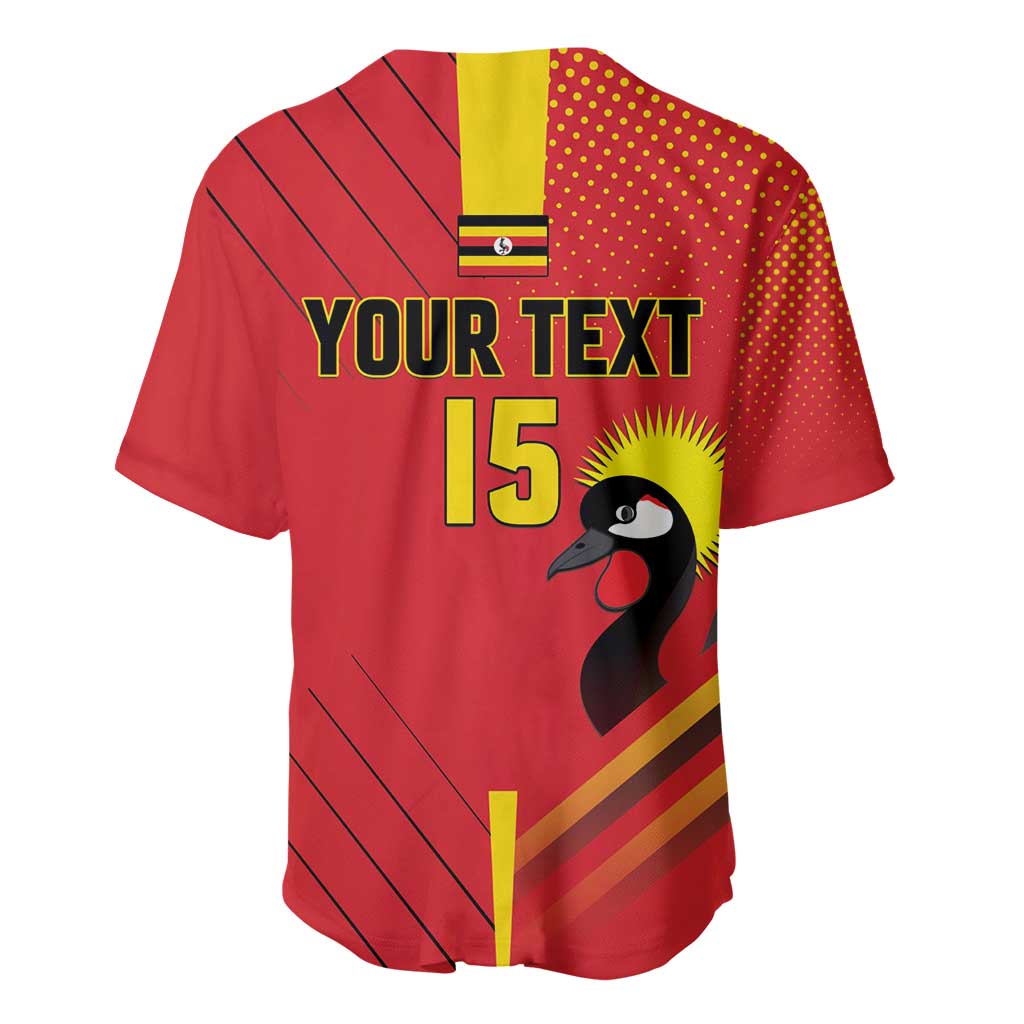 Custom Uganda Basketball Baseball Jersey Go Silverbacks - Wonder Print Shop