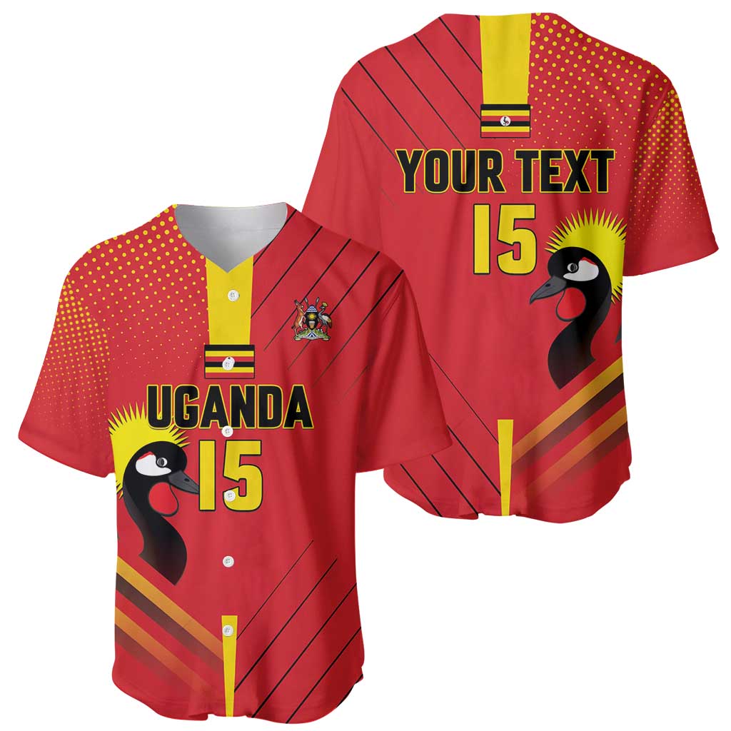 Custom Uganda Basketball Baseball Jersey Go Silverbacks - Wonder Print Shop