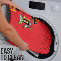 Uganda Basketball Bathroom Set Go Silverbacks - Wonder Print Shop