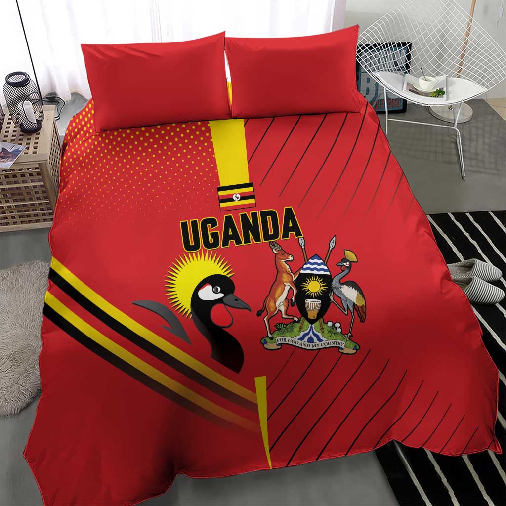 Uganda Basketball Bedding Set Go Silverbacks - Wonder Print Shop