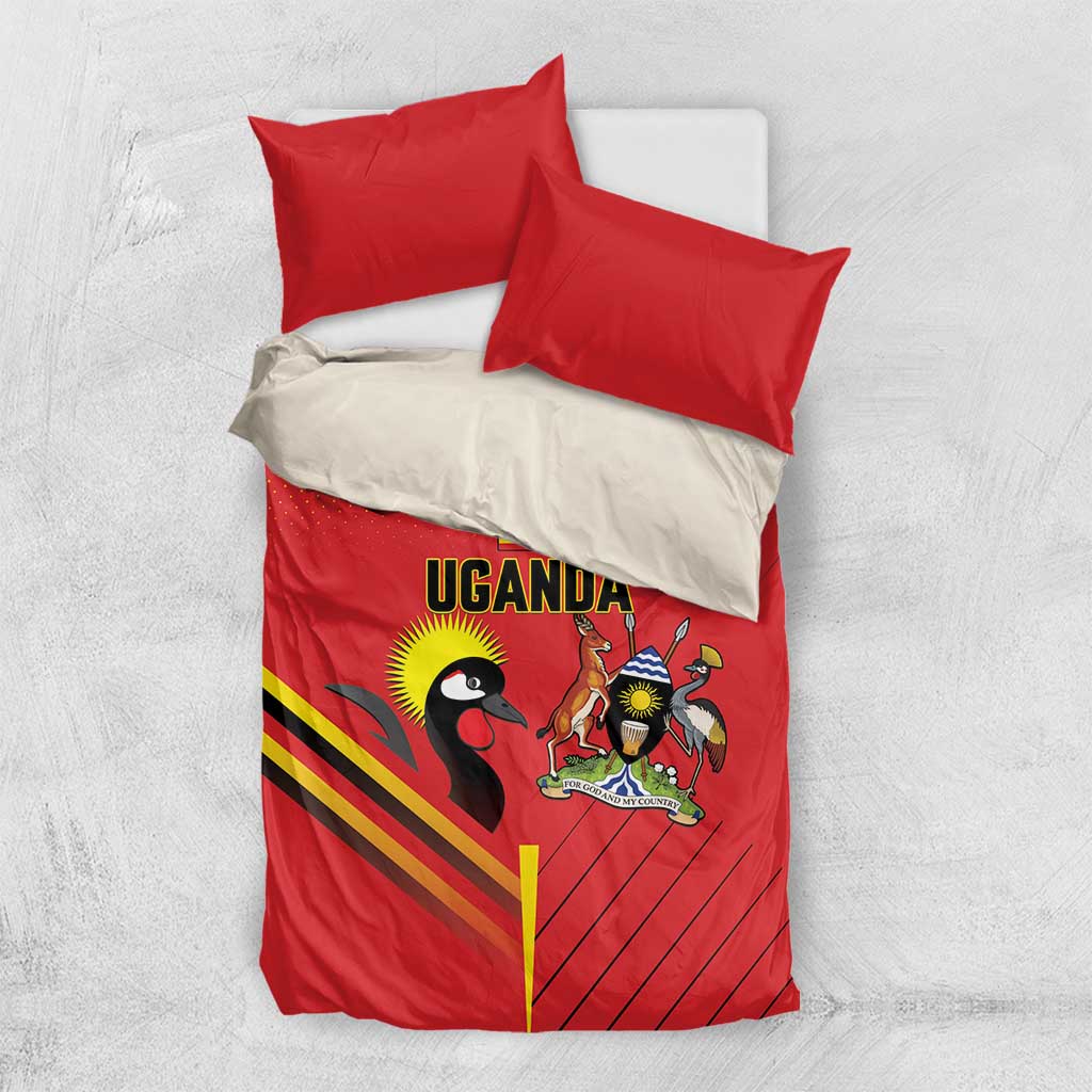 Uganda Basketball Bedding Set Go Silverbacks - Wonder Print Shop