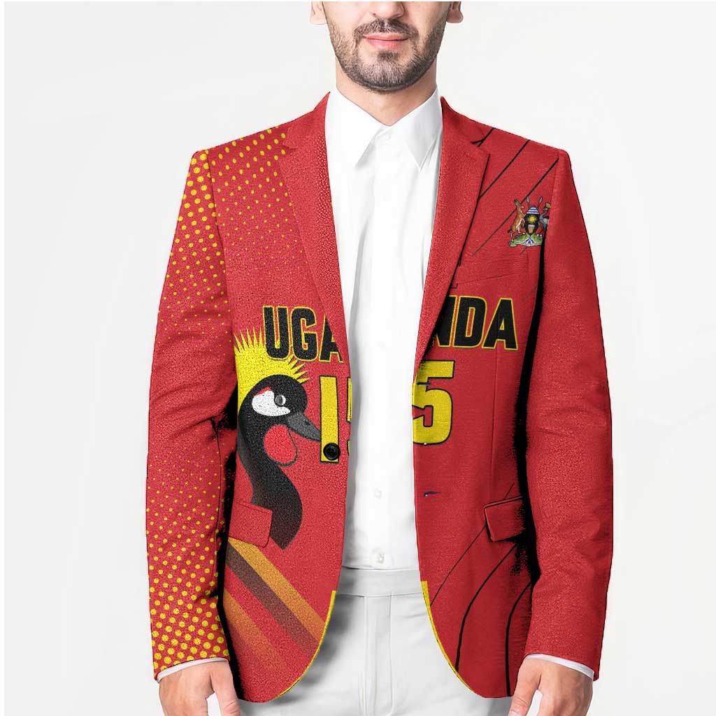 Custom Uganda Basketball Blazer Go Silverbacks - Wonder Print Shop