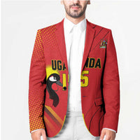 Custom Uganda Basketball Blazer Go Silverbacks - Wonder Print Shop