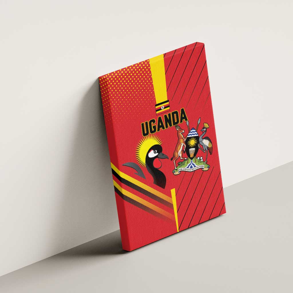 Uganda Basketball Canvas Wall Art Go Silverbacks - Wonder Print Shop