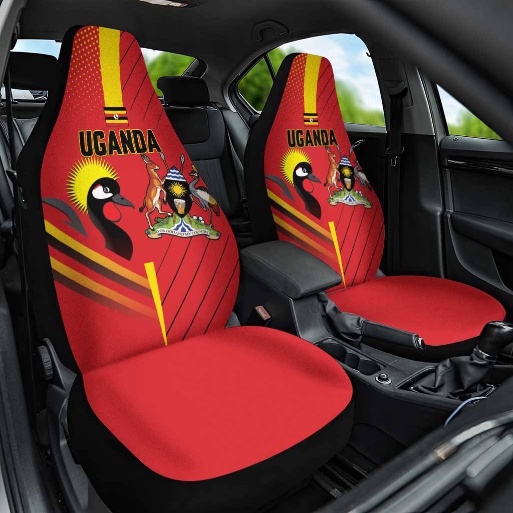 Uganda Basketball Car Seat Cover Go Silverbacks - Wonder Print Shop