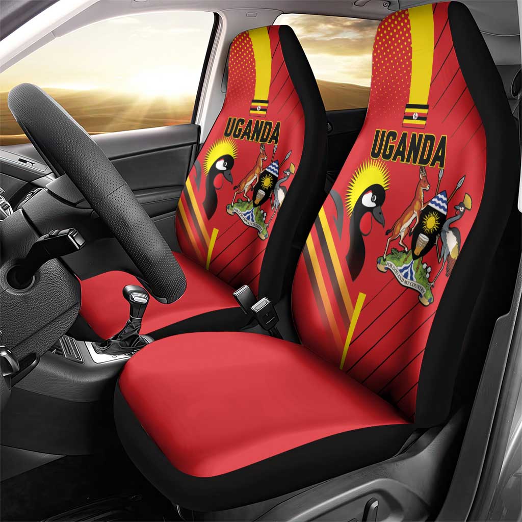 Uganda Basketball Car Seat Cover Go Silverbacks - Wonder Print Shop