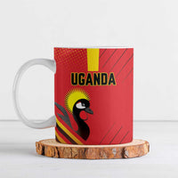 Custom Uganda Basketball Ceramic Mug Go Silverbacks - Wonder Print Shop