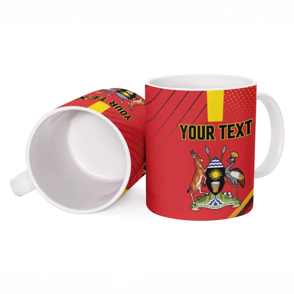 Custom Uganda Basketball Ceramic Mug Go Silverbacks - Wonder Print Shop