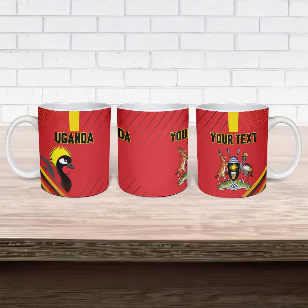 Custom Uganda Basketball Ceramic Mug Go Silverbacks - Wonder Print Shop