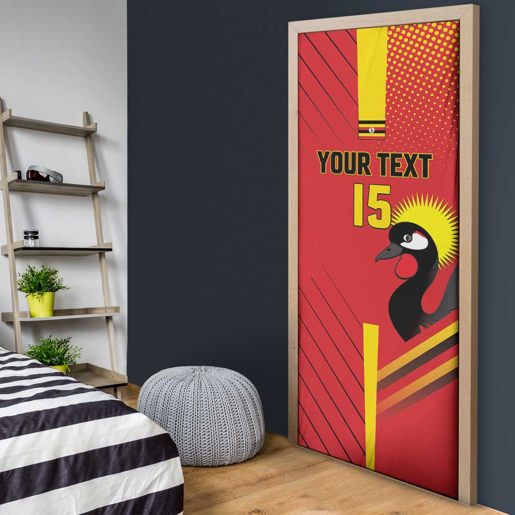 Custom Uganda Basketball Door Cover Go Silverbacks - Wonder Print Shop