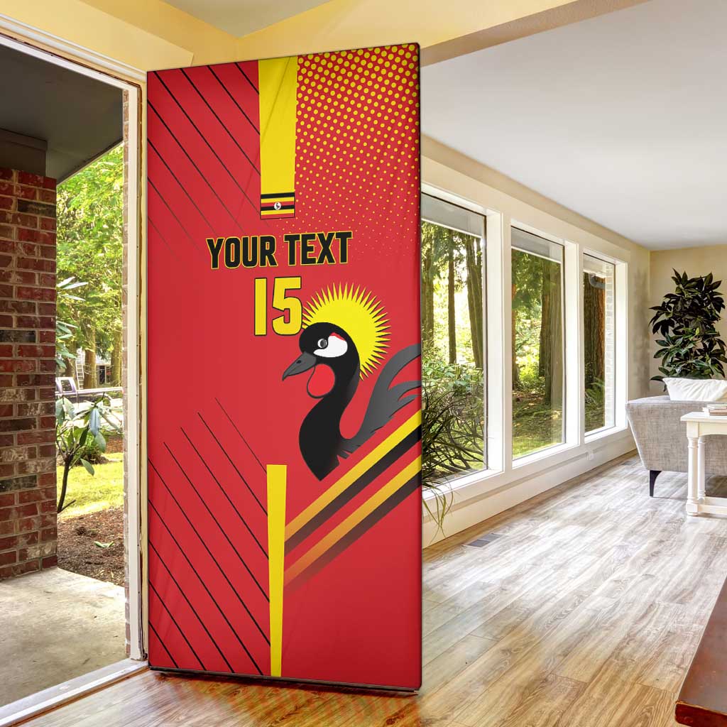 Custom Uganda Basketball Door Cover Go Silverbacks - Wonder Print Shop