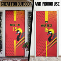 Custom Uganda Basketball Door Cover Go Silverbacks - Wonder Print Shop
