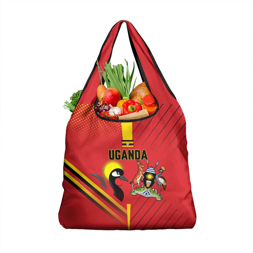 Uganda Basketball Grocery Bag Go Silverbacks - Wonder Print Shop