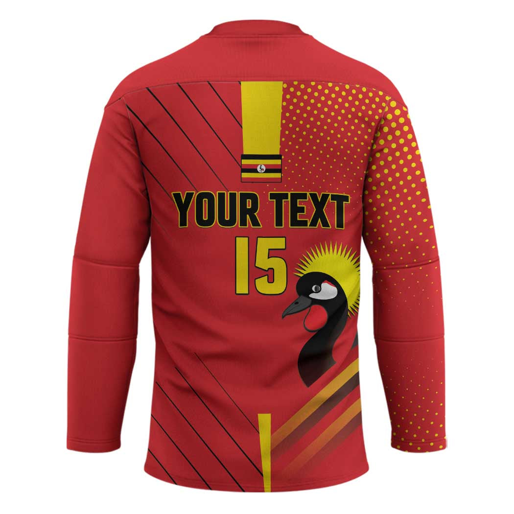 Custom Uganda Basketball Hockey Jersey Go Silverbacks - Wonder Print Shop