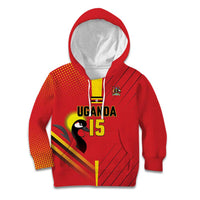 Custom Uganda Basketball Kid Hoodie Go Silverbacks - Wonder Print Shop