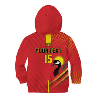 Custom Uganda Basketball Kid Hoodie Go Silverbacks - Wonder Print Shop