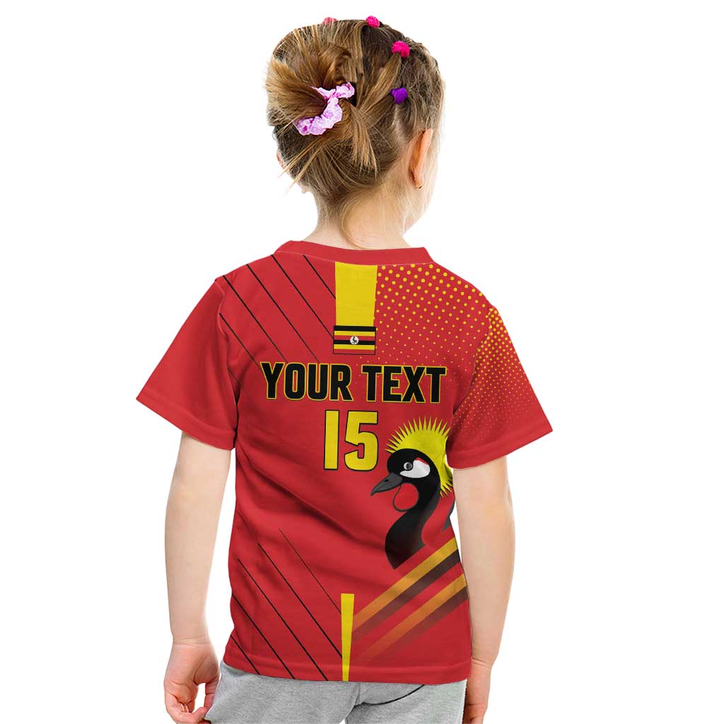 Custom Uganda Basketball Kid T Shirt Go Silverbacks - Wonder Print Shop