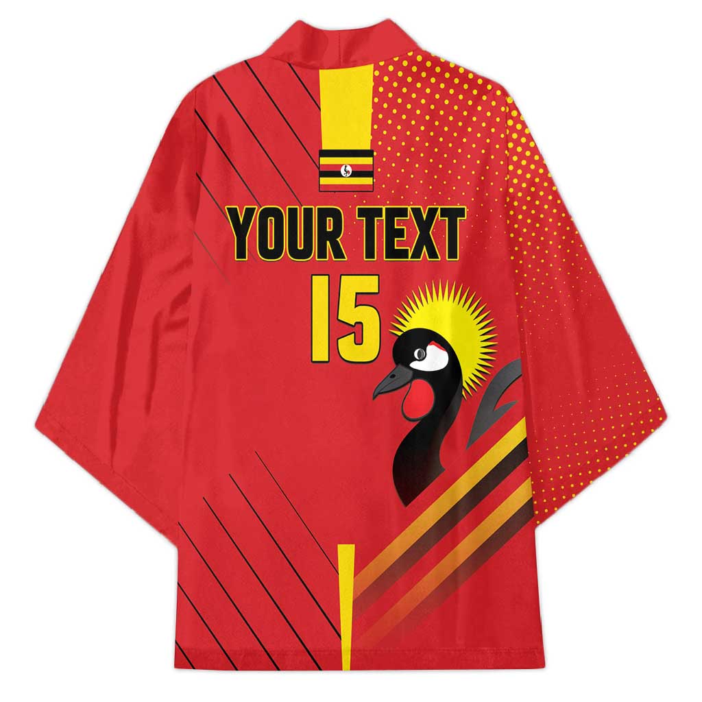 Custom Uganda Basketball Kimono Go Silverbacks - Wonder Print Shop