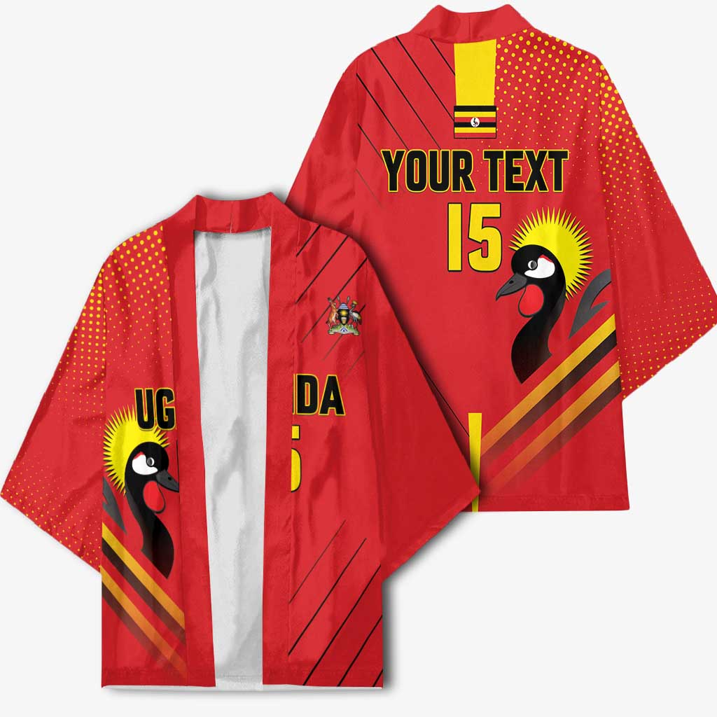 Custom Uganda Basketball Kimono Go Silverbacks - Wonder Print Shop