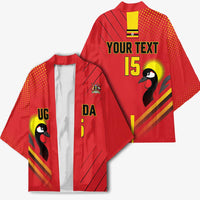 Custom Uganda Basketball Kimono Go Silverbacks - Wonder Print Shop