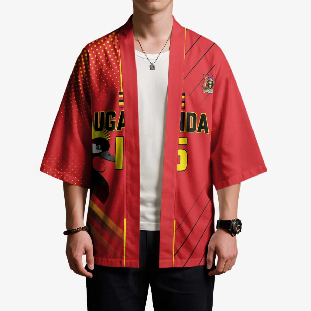 Custom Uganda Basketball Kimono Go Silverbacks - Wonder Print Shop