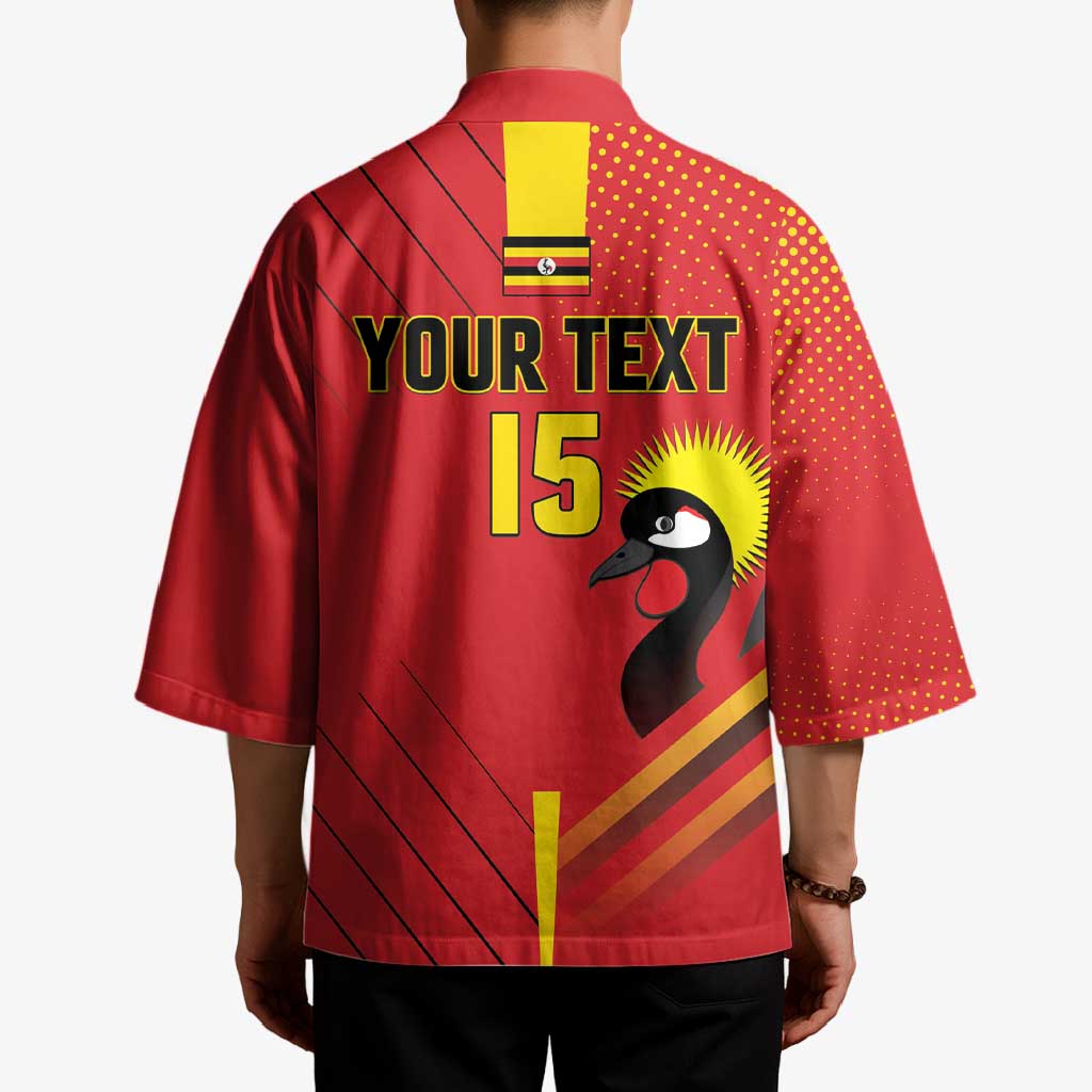 Custom Uganda Basketball Kimono Go Silverbacks - Wonder Print Shop