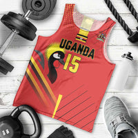 Custom Uganda Basketball Men Tank Top Go Silverbacks - Wonder Print Shop