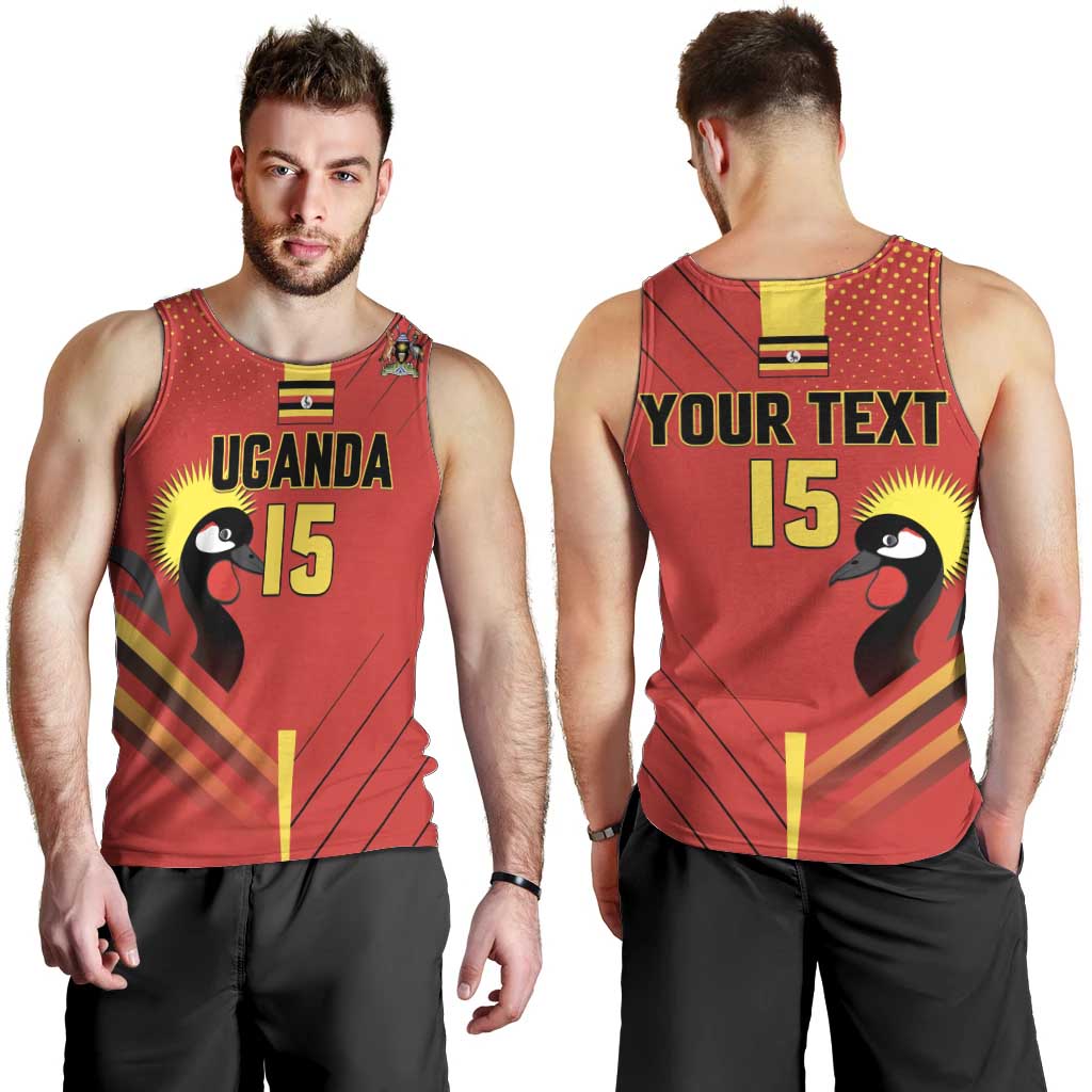 Custom Uganda Basketball Men Tank Top Go Silverbacks - Wonder Print Shop