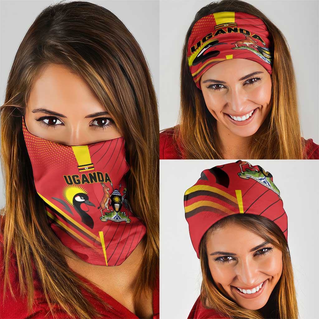 Uganda Basketball Neck Gaiter Go Silverbacks - Wonder Print Shop