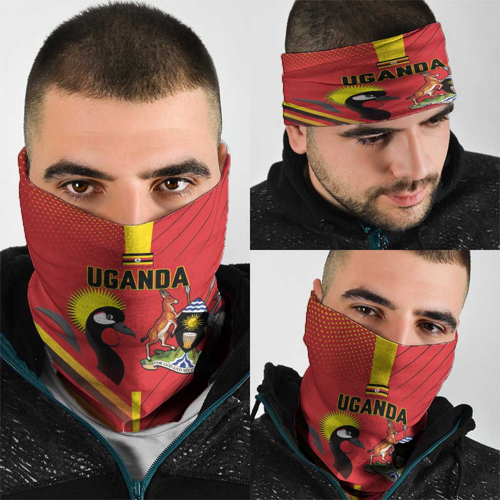 Uganda Basketball Neck Gaiter Go Silverbacks - Wonder Print Shop