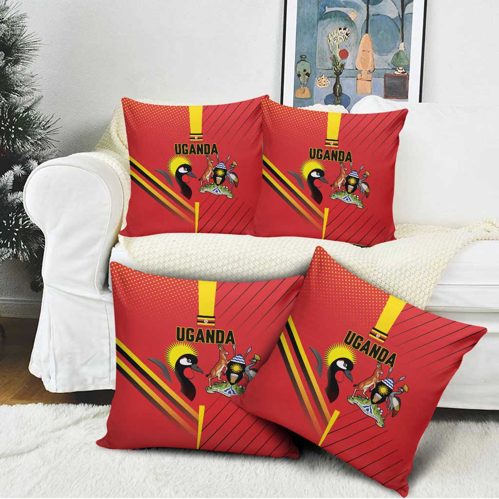 Uganda Basketball Pillow Cover Go Silverbacks - Wonder Print Shop