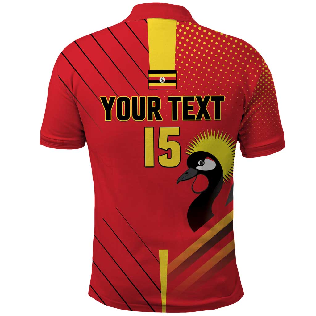 Custom Uganda Basketball Polo Shirt Go Silverbacks - Wonder Print Shop