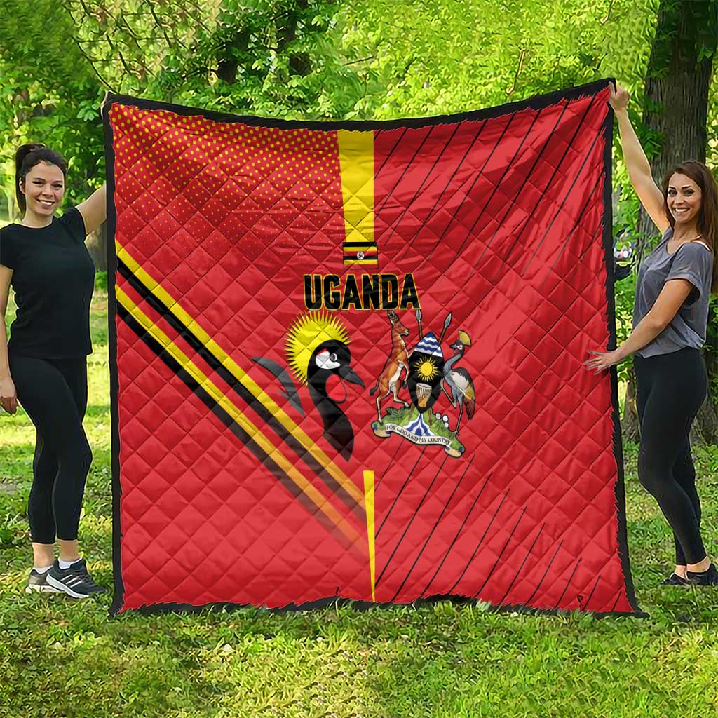 Uganda Basketball Quilt Go Silverbacks - Wonder Print Shop