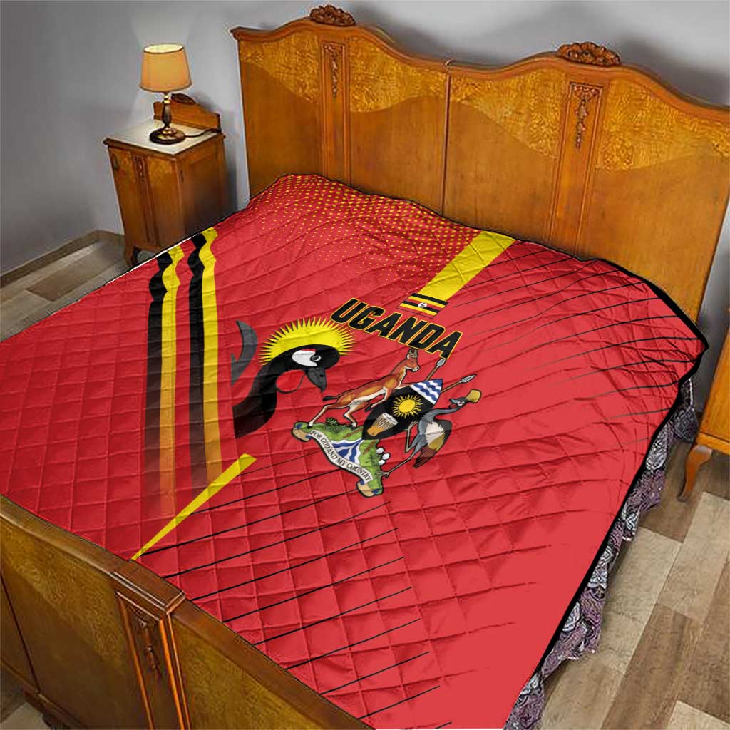 Uganda Basketball Quilt Go Silverbacks - Wonder Print Shop