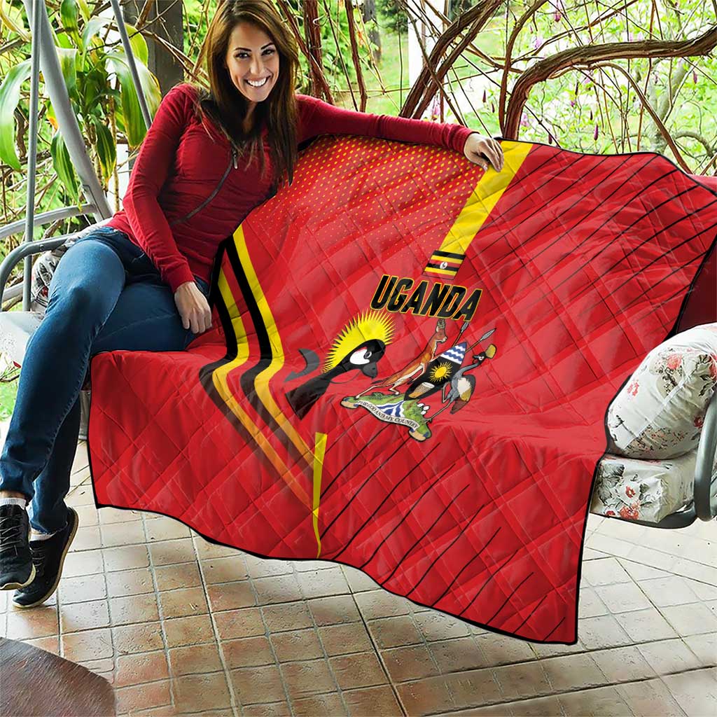 Uganda Basketball Quilt Go Silverbacks - Wonder Print Shop